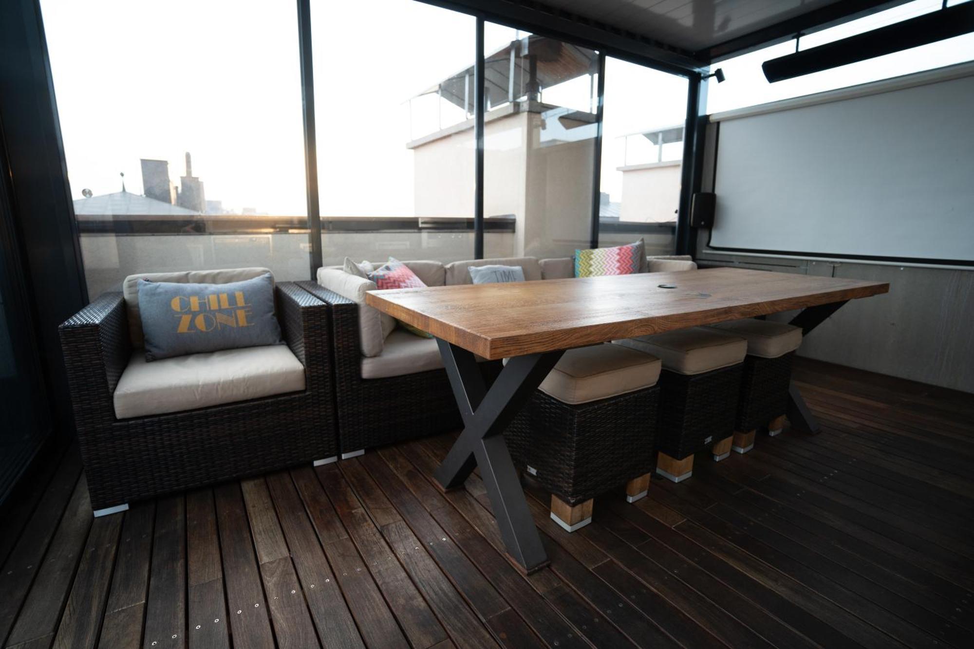 Luxury Rooftop Appartment With Fantastic Views Prag Exterior foto